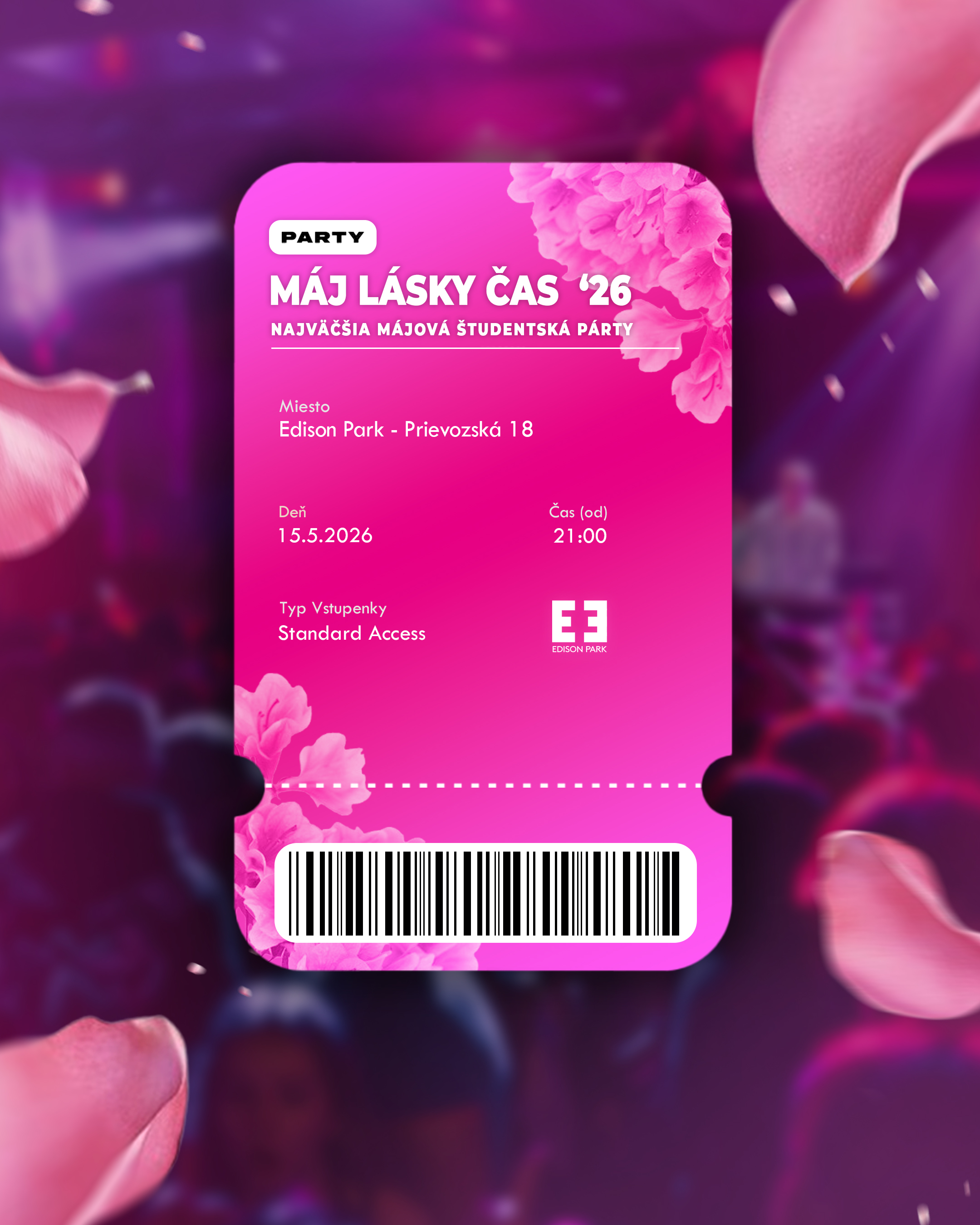MÁJ LÁSKY ČAS '26