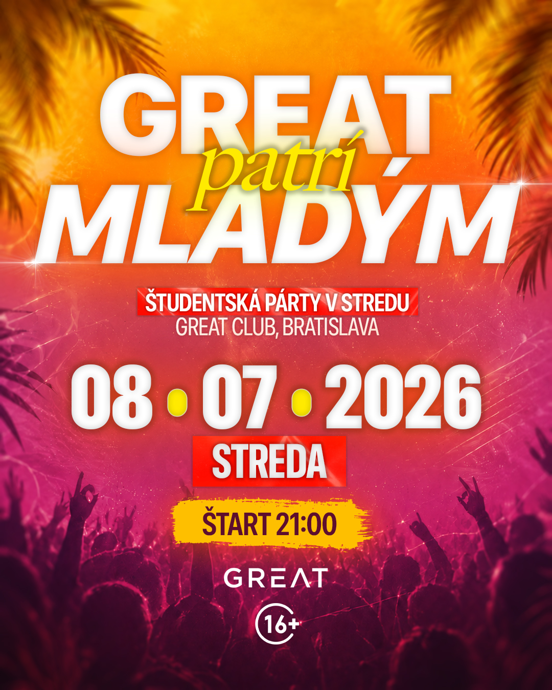 STREDA V GREAT CLUBE